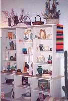 Desert Collectibles Artifacts Etagere