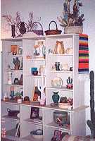 Desert Collectibles Artifacts Etagere